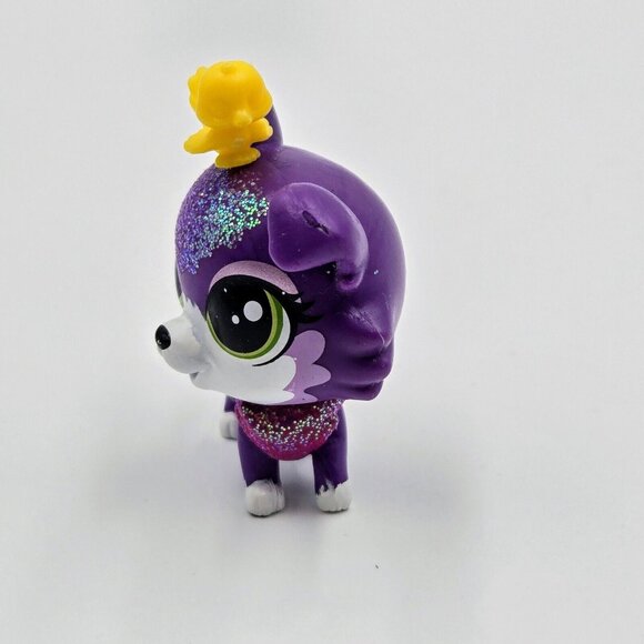 Littlest Pet Shop Dazzle Collier Collie Dog Pet Performers LPS Toy 2016 Read - Picture 3 of 9
